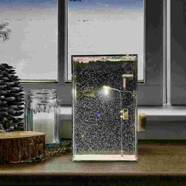 Snowfall Lamp with Street Light