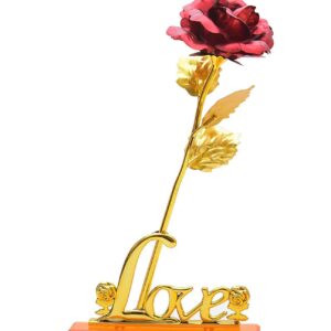 24K Gold Rose