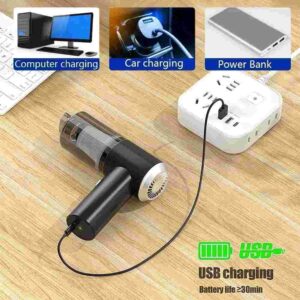 Portable car vacuum cleaner