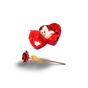 Red Love Stand With HeartBox