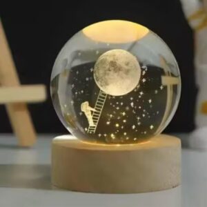 Galaxy Crystal Ball Night Lamp